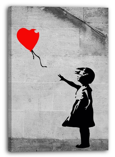 Kunstdruck banksy balloon - banksy,