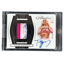 Tiffany Stratton 2024 Flawless Memorabilia Auto 18/25 #FP-TST