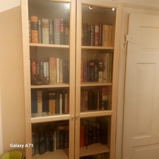 Billy Regal Birke mit Glastüren