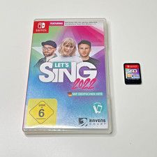Let's Sing 2022 mit Deutschen Hits - Nintendo Switch - Zustand: Sehr Gut ✅