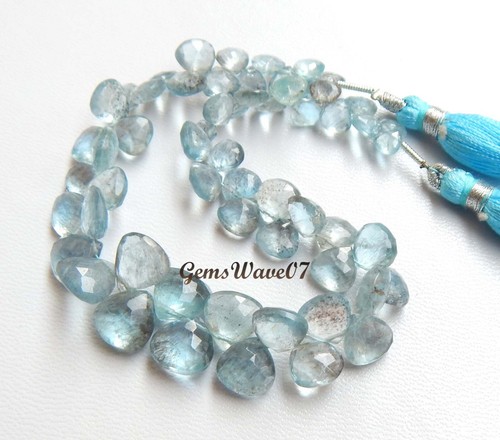 Moos aquamarin herz briolette - moos,
