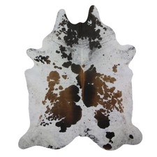 Luxus Echt Kuhfell Fell Teppich Groß Rötlich Lammland 100% Natur UK