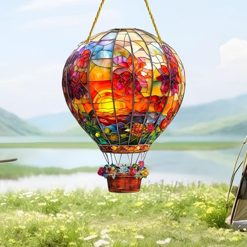 Heißluftballon sonnenfänger - heißluftballon,