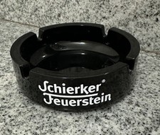 Schierker  Feuerstein Aschenbecher schwarz Durchmesser 10,5 cm