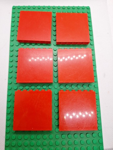 Lego wandteil paneel - 6x,