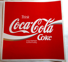 XL Werbe-Aufkleber Trink