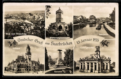 Saarbrücken - ak,