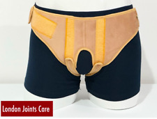 Hernie Stützgürtel reduzierbar Leiste DoubleTruss abnehmbare Pads atmungsaktiv NHS