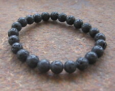 Lava Fußkette Fußschmuck schwarz Fußkettchen Herren Damen Beach Surferschmuck