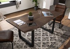 Baumkantentisch Echtholz