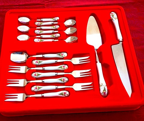Kuchenbesteck set 6tlg - kuchenbesteck-set,