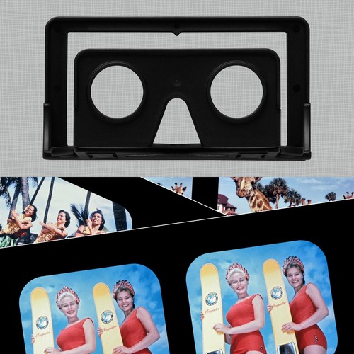 Stereoskop betrachter owl - stereoskop/3d-betrachter,