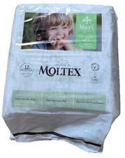 MOLTEX Pure Nature No1 BIO Ökowindeln Babywindeln MAXI Gr 4 (7-14 kg) 29 Stück