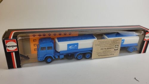 Herpa lkw mit hänger - ,