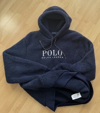 Ralph Lauren Herren Teddyfell Sweatshirt Pullover NEU !! Gr. L TOP !!