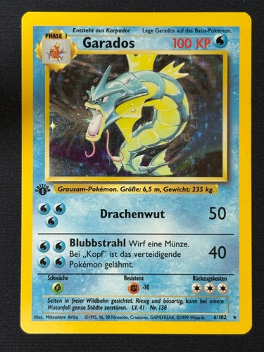 Garados 102 1st auflage - garados,