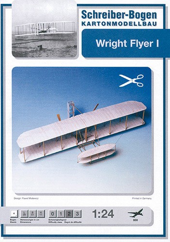 Kartonmodell wright flyer - kartonmodell,