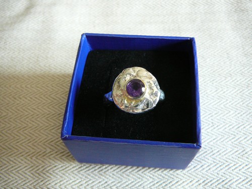 Schöner silber ring - ring,
