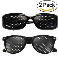 2 x Rasterbrille Gitterbrille