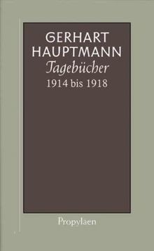 Hauptmann tagebuecher - hauptmann,,