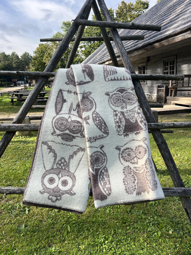 Klippan wolldecke eule - klippan,