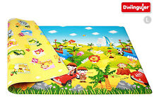 DWINGULER Krabbelmatte Safari 230x140cm