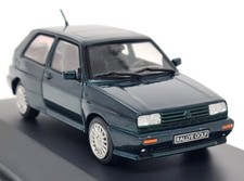 Solido 1/43 Volkswagen Golf Rallye G60 Syncro Metallic Green Diecast Model Car