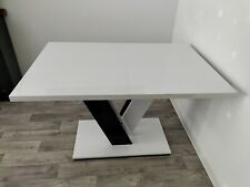 Esstisch Massiv Hochglanz, Wohnzimmer, Küchentisch Ausklappbar *Neuwertig*