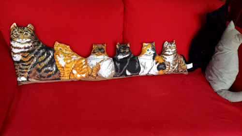 Zugluftstopper katzen - zugluftstopper,