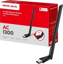 Mercusys MA30H AC1300 WLAN Stick 867 Mbit/s 5GHz 400 Mbit/s 2,4GHz USB Adapter