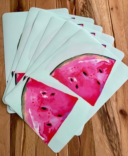 Melonen platz sets tischsets - 6,