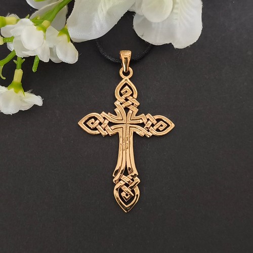 Keltisches kreuz bronze - kreuz,