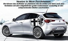 Logo alfa auto aufkleber - logo,