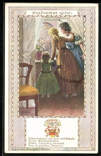 Künstler franz kuderna - künstler-ak,