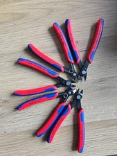 Knipex Electronic Super Knips Präzisionszange Seitenschneider 125mm 5 Stück