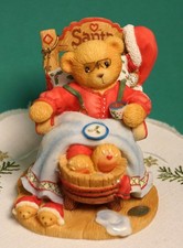 Cherished Teddies - SANTA - "A