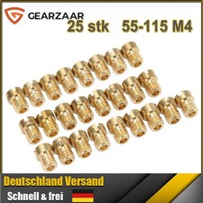 25x Hauptdüse 55-115 M4 für