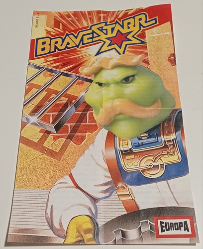 Bravestarr werbeflyer von - bravestarr,