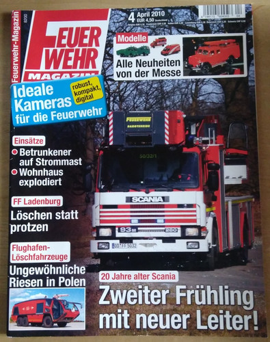 Feuerwehr magazin april 2010 - feuerwehr-magazin,