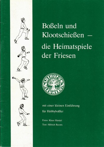 Boßeln und klootschießen die - boßeln,