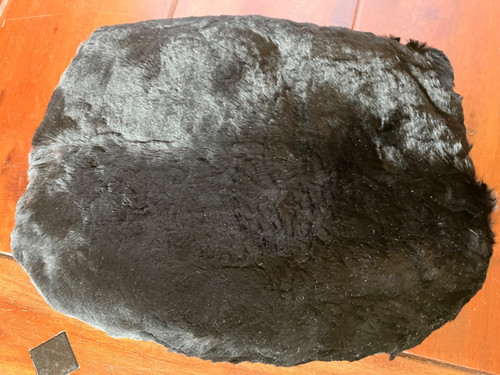 Schwarzer muff für warme - schwarzer,
