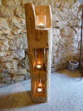 Windlicht unikat aus - windlicht, altem