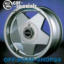 NABENKAPPEN - ALU FELGEN BORBET/COBRA " KRETA " 15,16,17,18 Zoll Emblem Nissan 