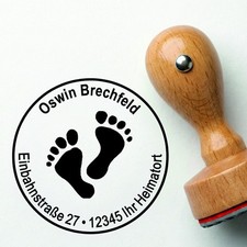 Stempel Holz rund 40 mm