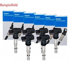 6x DELPHI Zündspulen für VW