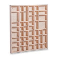 Holz Setzkasten Kiefer natur