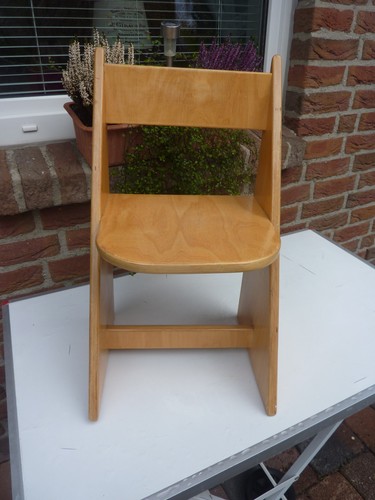Kinderstuhl holz buchefarbig - kinderstuhl,,