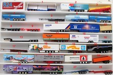 Bastelmodelle Herpa u.a. Auflieger Löwenbräu, Milka, Schöller 1:87 /824