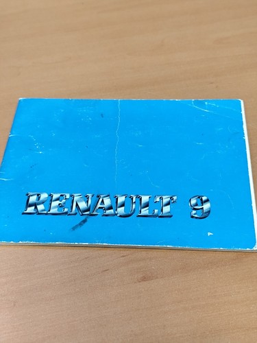 Renault betriebsanleitung - renault, 9