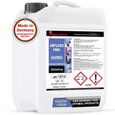 Abflussfrei EXTREM WIRKUNG Hoch Alkalisch 5L Kanister Rohrfrei Rohrreiniger